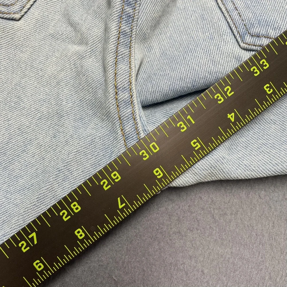 BDG Dad Slim Tapered Fit Jeans Mens 31x32 Blue Light Wash‎ Denim Pants Casual